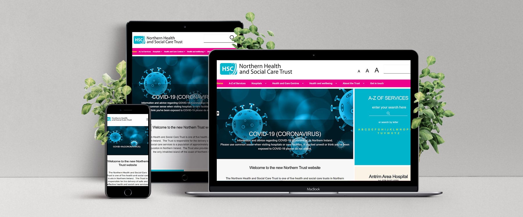 Engaging, Informative New Website for Northern Health and Social Care Trust Image