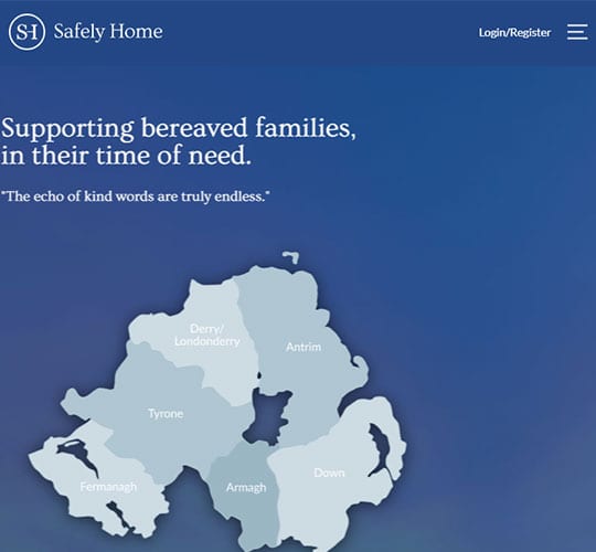 Brand new, modern website for Safely Home Featured Image